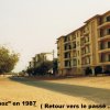 La cité Mermoz à Dakar en 1987